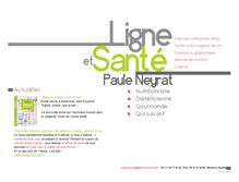 Tablet Screenshot of ligne-et-sante.com